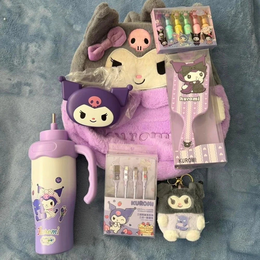 Kuromi Sanrio purple gift bundle